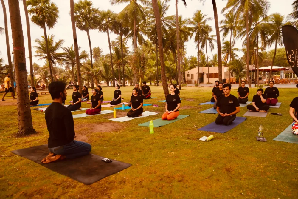 Weekend Outdoor Yoga Routine Chennai