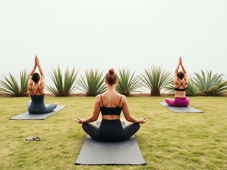 Best Sunset Outdoor Yoga Chennai