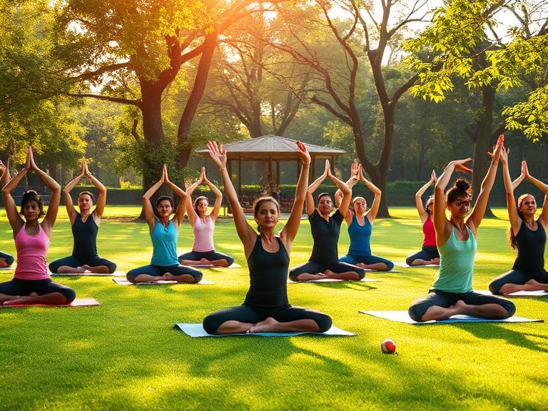 Virtual yoga for beginners